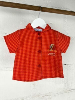 Chemise Disney La belle et le clochard vintage 2000s