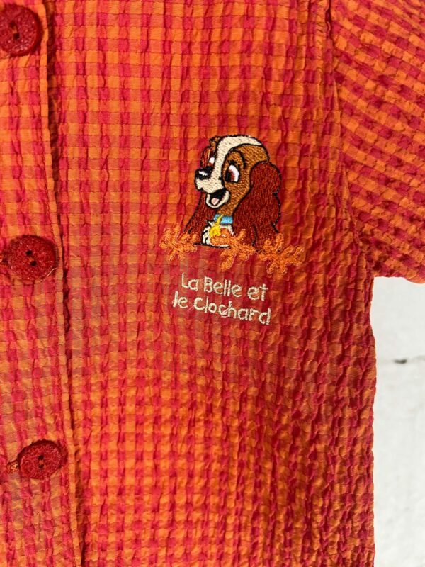 Chemise Disney La belle et le clochard vintage 2000s – Image 3