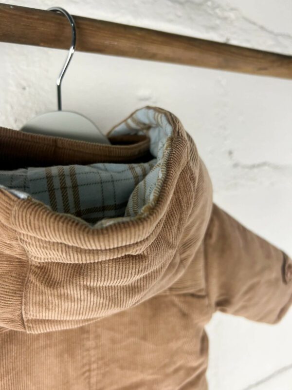 Manteau en velours 3 mois – Image 4