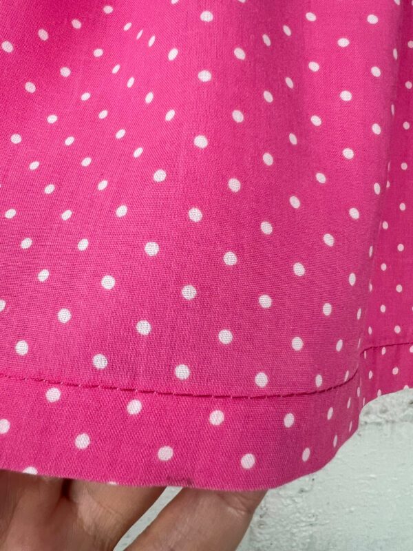 Robe rose lapin 12-18 mois 80’s – Image 5