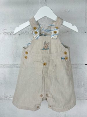 Salopette courte 6 mois Peter Rabbit