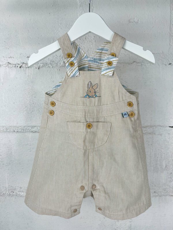 Salopette courte 6 mois Peter Rabbit